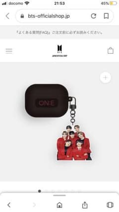 BTS ON:E ワイヤレスイヤホンケースのサムネイル