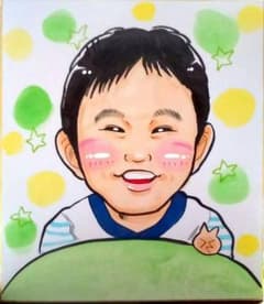 似顔絵 オーダ受付中オプション無料のサムネイル