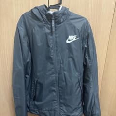 美品 Nike フルジップ フードジャケット キッズL グレーのサムネイル