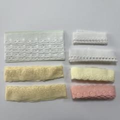 昭和レトロ レースリボン まとめ売り 7点セット