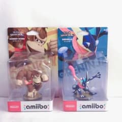amiibo ドンキーコング　ゲッコウガ　２点セットのサムネイル