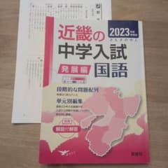 近畿の中学入試 国語 発展編 2023年のサムネイル