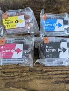 LC3119 互換インクカートリッジ 4色セットのサムネイル