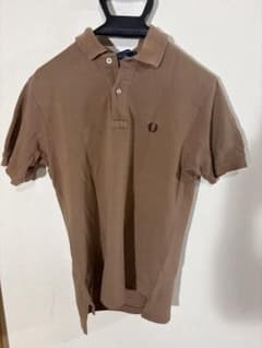 FRED PERRY ポロシャツ ブラウン M