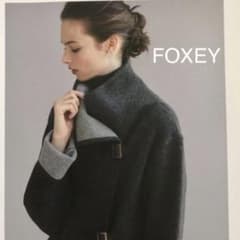 【極美品】FOXEY フォクシーブティック　コート　ウール　ルネ　ロロピアーナ 極美品】FOXEY フォクシーブティック コート ウール ルネ ロロピアーナ