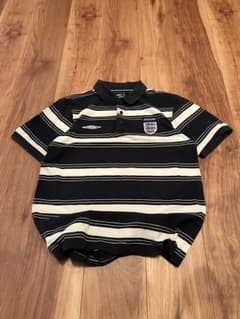 UMBRO イングランド代表 ボーダーポロ XL 古着 - メルカリ