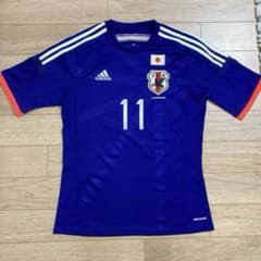 adidas アディダス サッカー 日本代表ユニフォーム #11 柿谷曜一朗 L