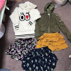 150  女の子 冬服 まとめ売り 9点のサムネイル