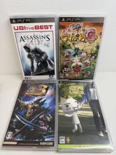 PSP 소프트 4점 세트