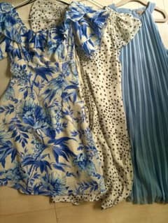【Ｈ&M】レディース ワンピース3点セット（花柄 / ボタニカル / プリーツ）のサムネイル