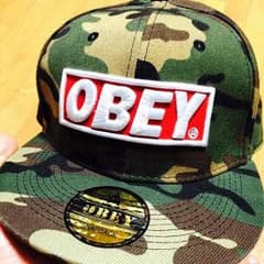 OBEY CAP snapback キャップ 迷彩のサムネイル