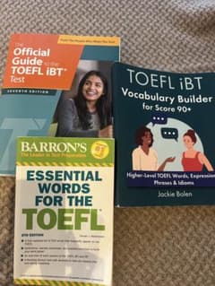 TOEFL iBT試験対策書籍3セット✴︎美品のサムネイル