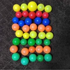 ボールプール 40個のサムネイル
