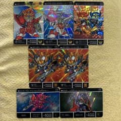 SDガンダム外伝 機甲神伝説Ⅱ 六体の機甲神 7枚セット 薔薇騎士、仮面