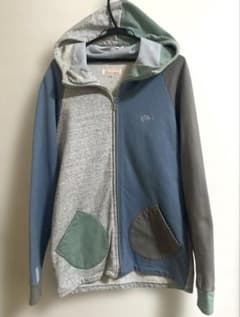 【美品/日本製】SOU・SOU×ルコック BIKEパーカー マルチカラー 希少