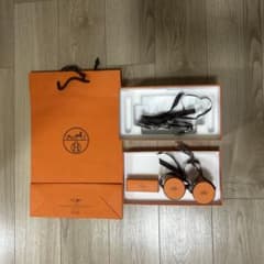 美品 エルメス 空箱 ギフトボックス リボン ショッパー袋付き - メルカリ