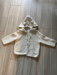 babygap くまさんカーディガン　6-12monthのサムネイル