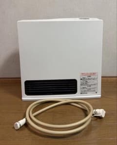 ガスファンヒーター ホワイト／都市ガス - メルカリ