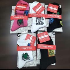 Keith Haring キースヘリング ソックス 5足セットのサムネイル