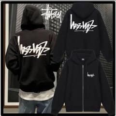 Stussy Flipped zip hoodie ステューシー ジップパーカーのサムネイル