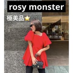 美品⭐️ロージーモンスター LUNA ルナチュニック パフスリーブ リボン 