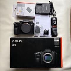 SONY α9 ilce-9 ボディ 点検清掃済 バッテリー新品 SONY α9 ilce-9 ボディ 点検清掃済 バッテリー新品 - メルカリ