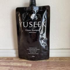 YUSEEK Cream Shampoo Natural Black 350g - メルカリ
