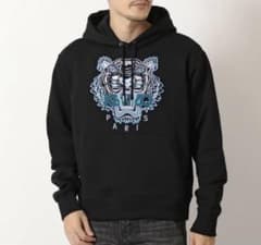 KENZO ケンゾー プルオーバー パーカー タイガー ロゴ 刺繍のサムネイル