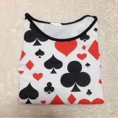 トランプ柄♡長袖♡Tシャツのサムネイル
