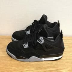 極貴重❗️NIKE air Jordan 4 ブラック アンド ライト スティール 