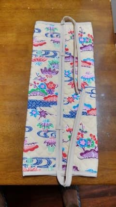 (まい様専用3点セット)沖縄民芸品　紅型　ティッシュカバーのサムネイル
