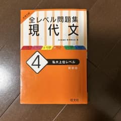 大学入試 全レベル問題集 現代文 4 私大上位レベルのサムネイル