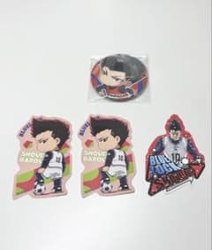 ブルーロック 馬狼 照英 缶バッジ ステッカー×3 セットのサムネイル