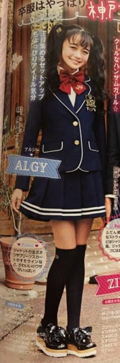 ALGY アルジー 卒服 150 160のサムネイル