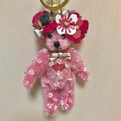 プラダ クマ バッグ チャーム キーリング ヴィトン シャネル ディオールのサムネイル