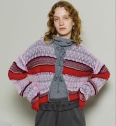 美品✨MAISON SPECIAL 25AW カーディガン モヘア混 - 5