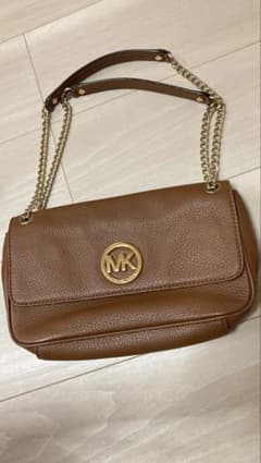 MICHAEL KORS チェーンショルダーバッグ ブラウンのサムネイル