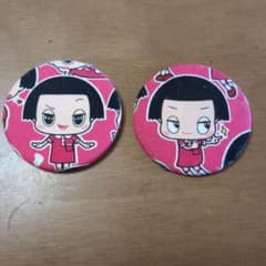 [치코 짱에 꾸짖는] 자석 & 배지의 2 개 세트
