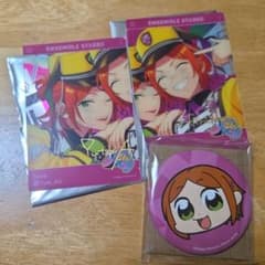あんさんぶるスターズ 2wink 葵ゆうた クリアカード 缶バッジ ぶくスタ
