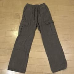 BLACKUP クリフコットンワイド カーゴパンツのサムネイル