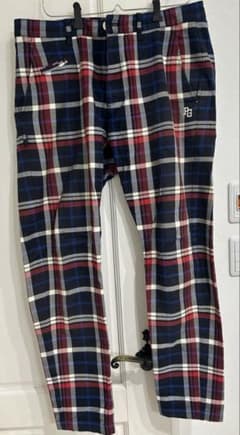 秋冬　PEARLY GATES チェック柄パンツ サイズ7(2XL) 秋冬 PEARLY GATES チェック柄パンツ サイズ7(2XL) - メルカリ