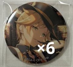 プロセカ 鏡音レン グリッター缶バッジ グリ缶 vol.52 B 6点セット