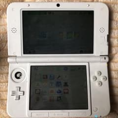 任天堂3DS LL ホワイト ピンクのサムネイル