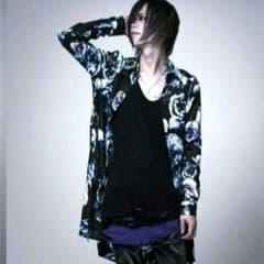 civarize V系 花柄シャツ3 フラワー ブル すいこ ドレープ ロック