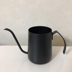 ドリップケトル　ドリップポット　コーヒードリップ　マットブラック　ステンレス製のサムネイル