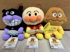 それいけ！アンパンマン ふわころ 楽器だいすきぬいぐるみ 3種セット