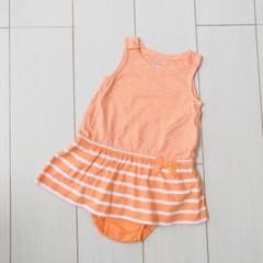 babyGap　ワンピース　パンツセット　オレンジ　80cm