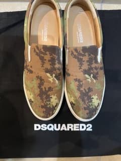 DSQUARED2 迷彩 スリッポン 41のサムネイル