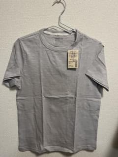 無印良品 ムラ糸天竺編み 半袖Tシャツ ライトグレー Sサイズ 2枚セットのサムネイル