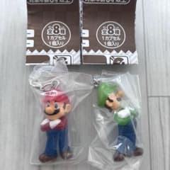 スーパーマリオ　めじるしアクセサリー　マリオ　ルイージのサムネイル